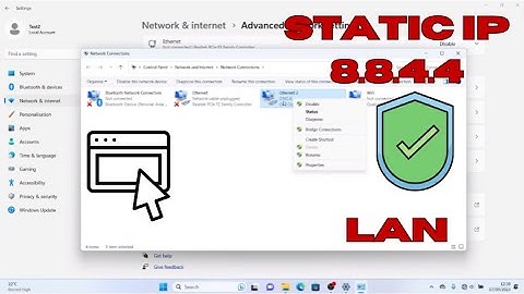 How to Set Up a Static IP Address on Windows 7, 8, 10, and 11