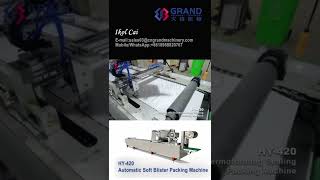 HY-420 Automatic Soft Plastic Paper Blister Packing Machine for dropper packaging-Grand Machinery screenshot 5