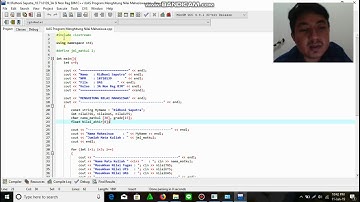 UAS Pemrograman Terstruktur - Program Menghitung Nilai Mahasiswa