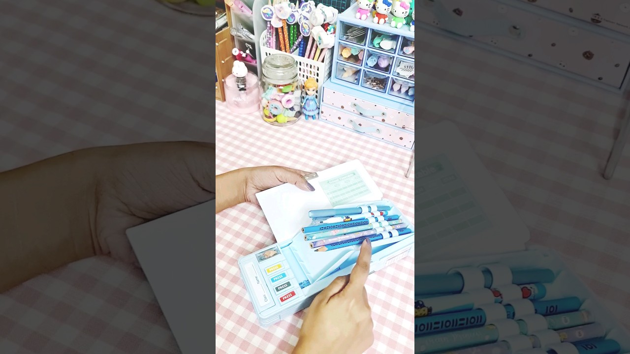 90s mechanical pencil box 💙 🌌 