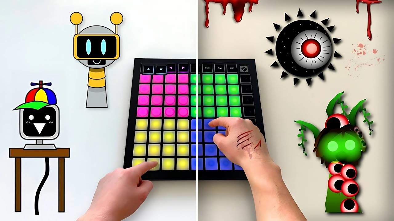 ¡Incredibox Sprunki FASE 1–5 pero recreado en LA VIDA REAL!