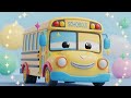 Der fröhliche Bus auf der Regenbogenstraße | Kinderlieder | Lustiges &amp; Lehrreiches Video