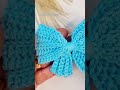 توكة شعر من فيونكة كروشيه فى اقل من نص ساعة تحفة وسهلة Crochet كروشيه Handmade