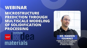 Microstructure prediction through multiscale modeling of solidification processing by Damien Tourret