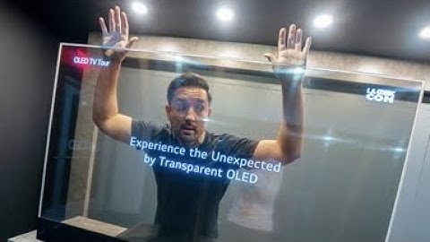 🤯 This Transparent OLED TV Blew My Mind