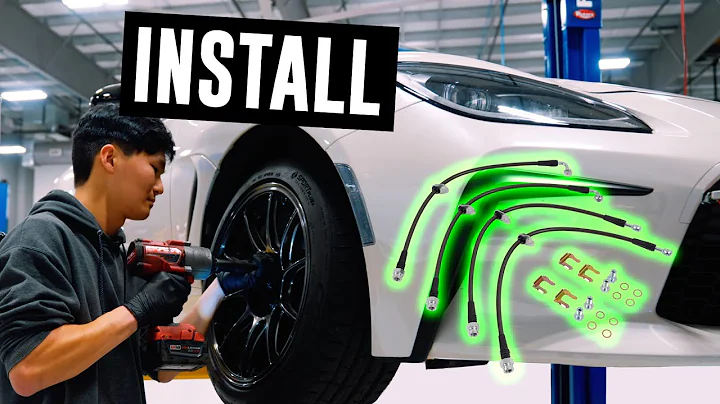 How To Install 2022+ GR86 Teqsport Stainless Steel Brake Lines