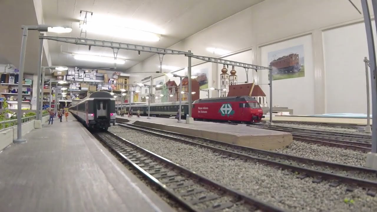 Trafic en gare principale