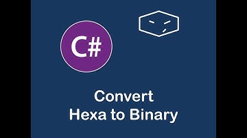 hexadecimal string to binary in c#