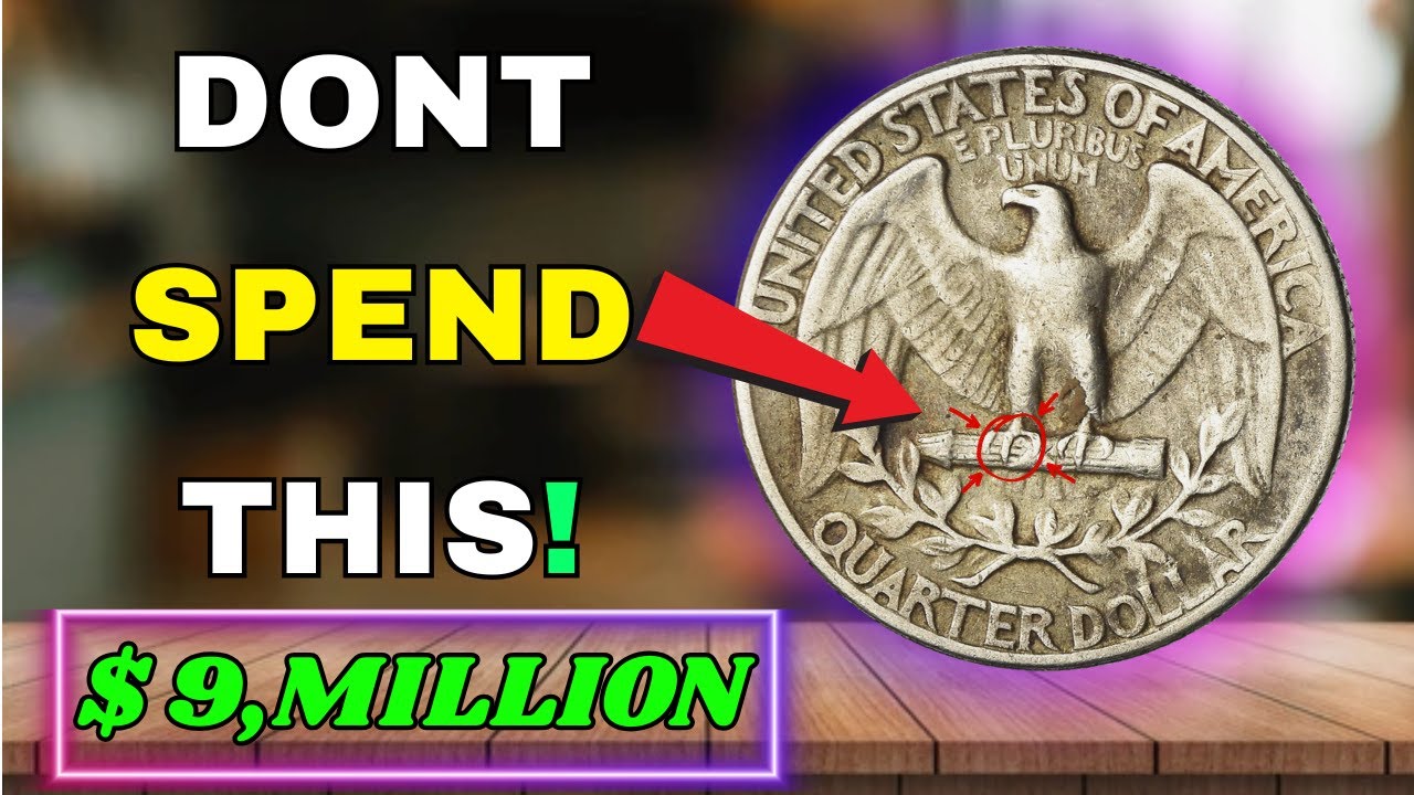 DON’T SPEND THIS COIN! Rare Washington Quarter Dollar Worth Big Money!
