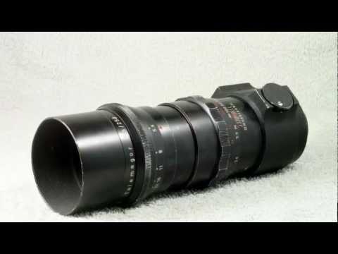 Meyer-Optik Görlitz Telemegor 250mm f/5.5 - YouTube