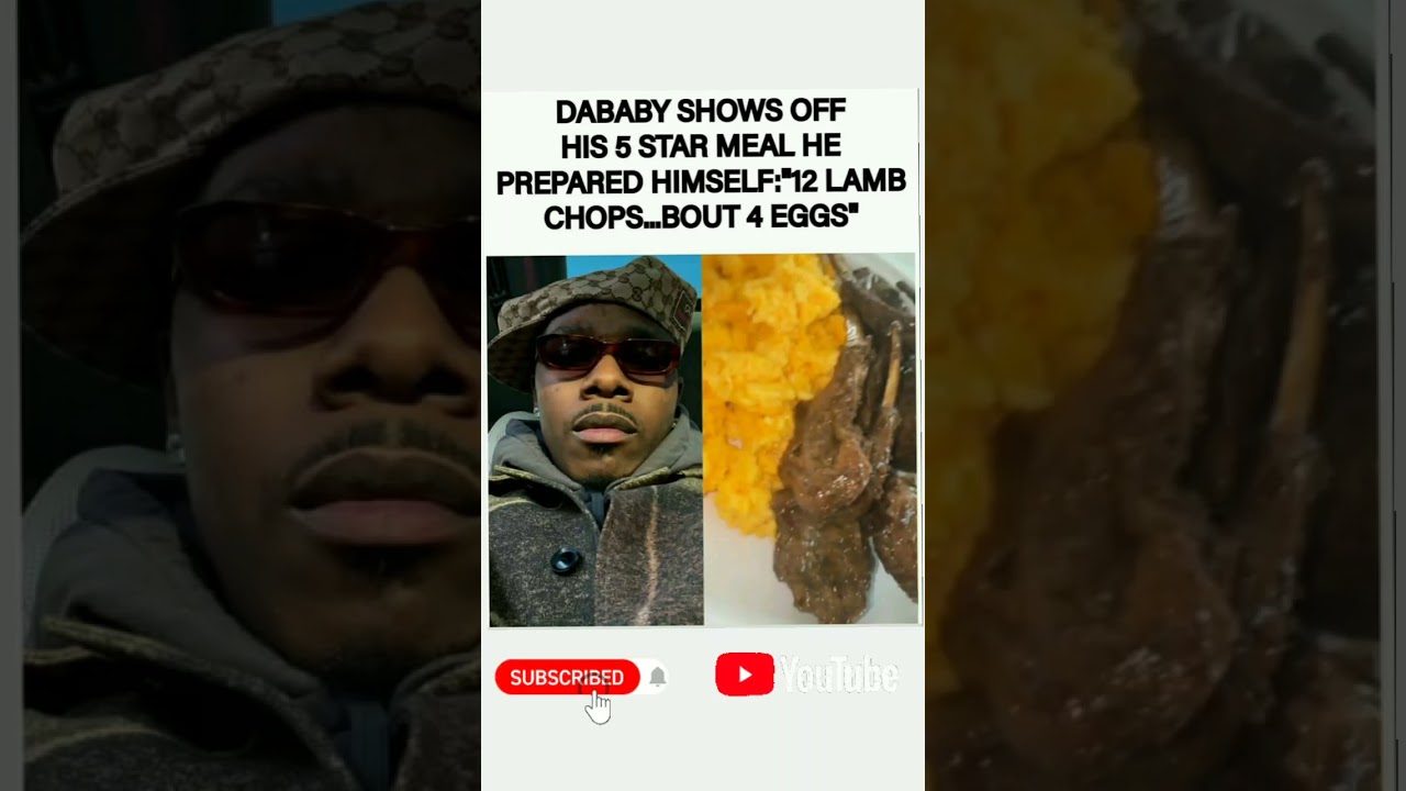 DaBaby turn chef 👨‍🍳🔥 12 lamb chops + 4 eggs?! Whole kitchen under ATTACK 🍖🍳🚨😱