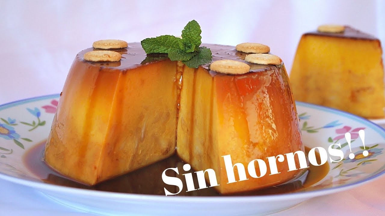 Cómo hacer Flan de galletas sin horno ni microondas muy fácil | El Dulce Paladar