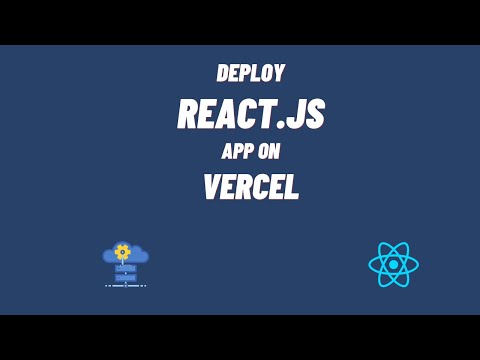 Deploy React.js/Next.js website on Vercel