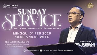 IBADAH RAYA MINGGU - 1 FEBRUARI 2026 PKL 10.00 WITA