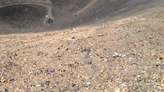 Into the belly of Cinder Cone volcano