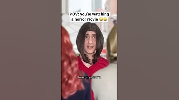 Thumbnail of Horror movie trailers be like #shorts #funny #comedy