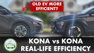 Kona 64kWh vs Kona 65kWh: Real-world efficiency test
Is the new Hyundai Kona Electric actually more efficient than the original Kona 64kWh ? Or is it the other way around, because the new Kona 65kWh (2024) is bulkier?
In this real-world back-to-back test, we drive the original Kona EV and the new 65kWh Kona on the same route (well initially anyway...) — starting on the London Circular before heading out for another 20 miles of mixed driving. Same roads, same conditions, same driving style.
This is a proper mile-by-mile efficiency comparison to see:
- Which Kona uses less energy
- How the newer model compares in real UK driving
- If Hyundai improved the formula… or just made it bigger
The original Kona built a reputation as one of the most efficient EVs ever made. The new Kona brings more space, tech and comfort — but can it match the legendary efficiency of the old one?
Let’s find out.
And then stay tune (ie subscribe) as we are going to do this at faster speeds on the motorway afterwards
Music
Ambient Corporate | Coordination by Alex-Productions
• Corporate Dark Background Music – Coordination
Music promoted by https://onsound.eu/
#HyundaiKona #KonaEV #ElectricCars #EVComparison #EVReview #HyundaiEV #ElectricVehicle #RealWorldRange #EVTesting #TheEVDabbler Kona 64kWh vs Kona 65kWh: Real-world efficiency test