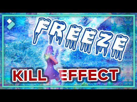 FREEZE KILL EFFECT INSANO para HIGHLIGHTS | Wondershare Filmora Gaming Series