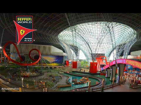 Ferrari World Theme park Vlog 2023 Abu Dhabi UAE | Amuseaholics