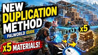 Palworld NEW Duplication Glitch! Multiply Materials Up to x5