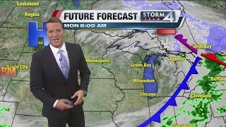 Brian Niznansky's StormTeam 4cast on TODAY'S TMJ4 News Live at 10:00