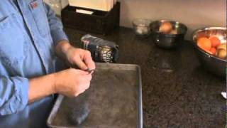 Starting A Fire With Steel Wool