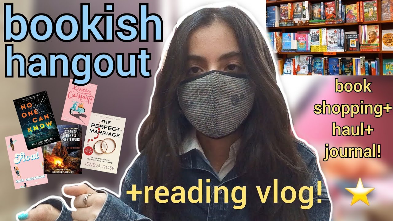 the bookish hangout: reading vlog, journal, bookshopping & haul! ⭐️📚🎀🧸