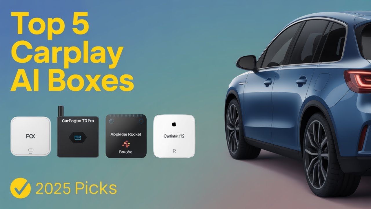 Top 5 CarPlay AI Boxes in 2025