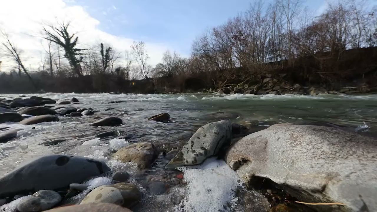 Serene River Water Sounds - 12 Hours of Calm Nature Ambience for Deep Sleep