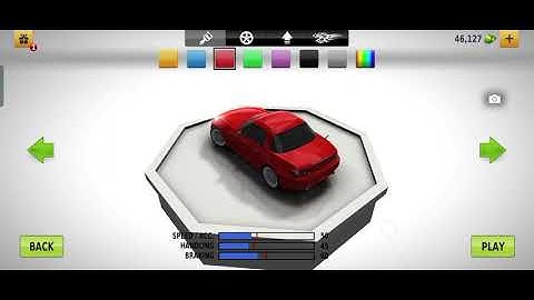Traffic Racer L17 Car color unlocked-Red Android Game , Speed ACC -50Handling-45Breaking-60