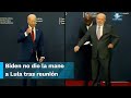 Una más de Biden… se muestra confundido y hasta desaira a Lula