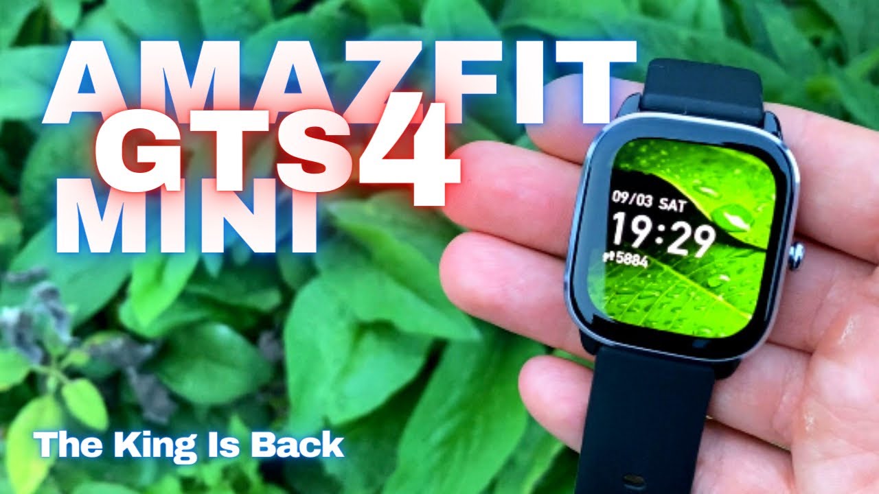 Amazfit GTS 4 Mini Review: This compact fitness watch packs a