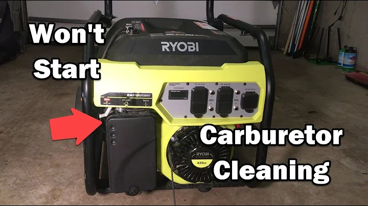 How to Fix a Ryobi Generator That Won't Start