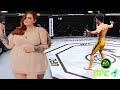 Bruce Lee vs White Queen  REMATCH ( EA Sports UFC 4 ) wwe mma