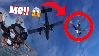 I ALMOST PASSED OUT SKYDIVING?!? 😱