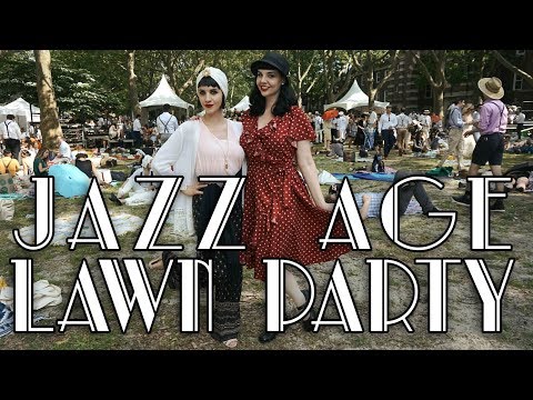1920S GATSBY TIME TRAVEL | Jazz Age Lawn Party, NYC!