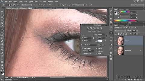 Photoshop CS6  Fundamentals 93 Meet the Clone Source panel