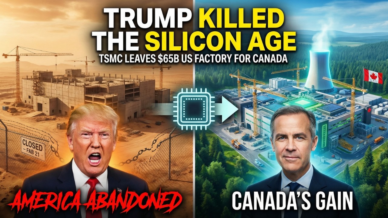 TSMC JUST ABANDONED AMERICA. A $65 BILLION FACTORY LEFT TO ROT IN THE DESERT. TRUMP JUST KILLED..