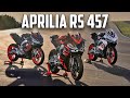 2024 aprilia rs 457 first ride  cycle news