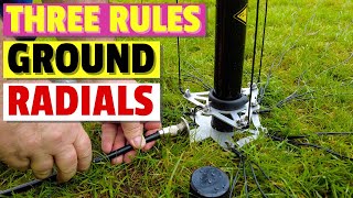 3 Rules  Quick Tip  Radials for Ground Mounted Vertical Antennas
