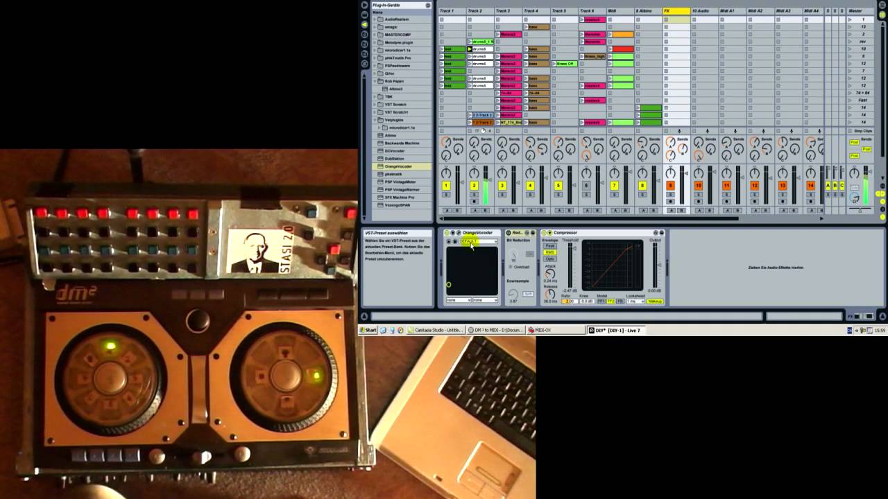 DIY Midi Controller Ableton Live Part 2 - YouTube