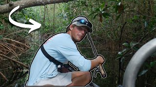 Exploring Too Deep into The Everglades! (15ft Croc & Goliath Groupers)