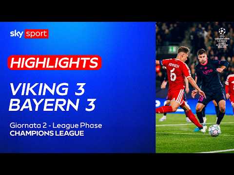 Video Viking-Bayern Monaco 3-3: gol e highlights | Champions League