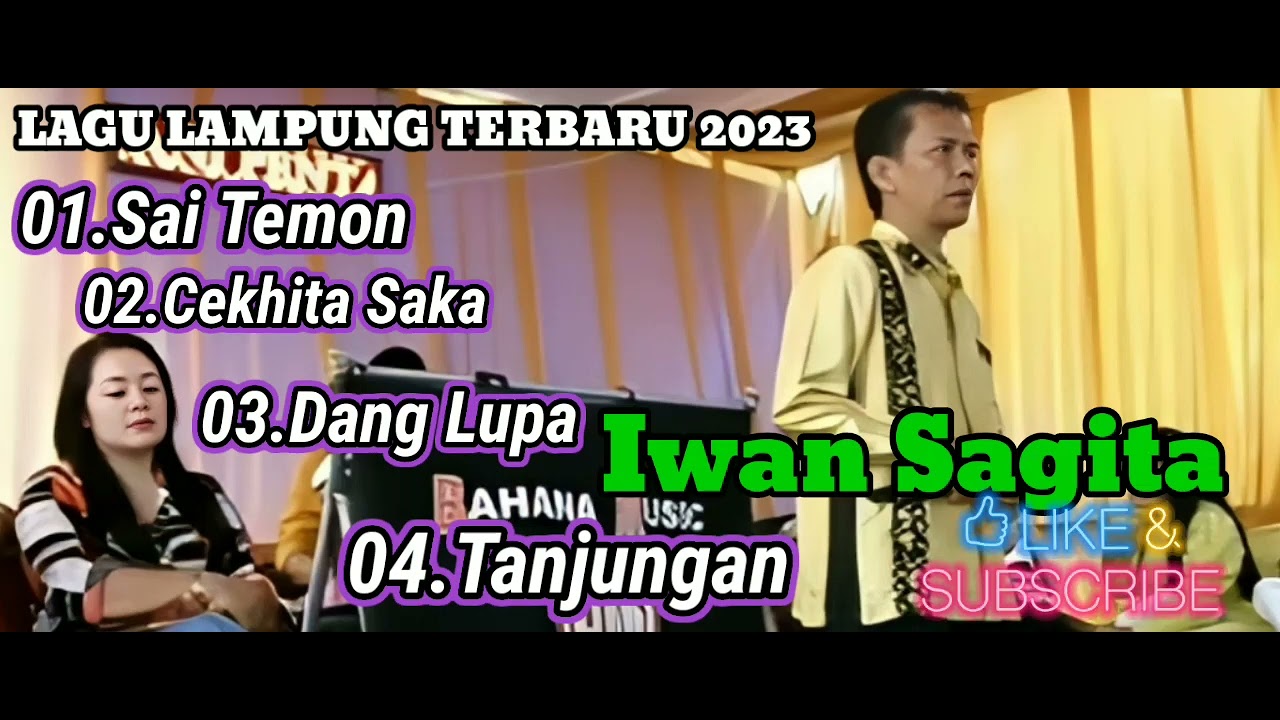lagu lampung terbaru 2023!!iwan Sagita-sai temon