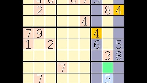 How to Solve Washington Times Sudoku Difficult  August 19, 2023