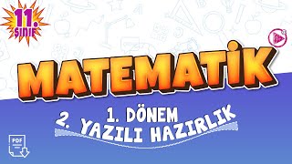 11. Sınıf Matematik 1. Dönem 2. Yazılı Çalışması