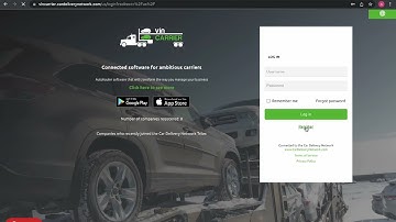 vinCarrier TMS  - How to Register Your Account