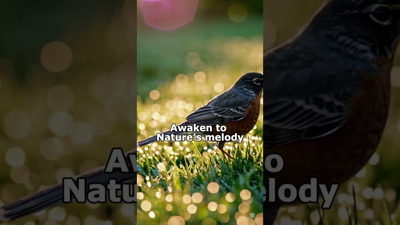 American Robin Bird Call 🐦 | Cheerful & Classic Ringtone from Nature 