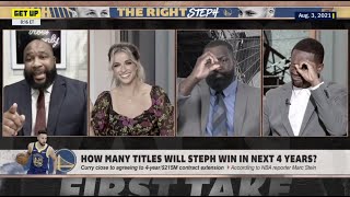 Perk saying the Warriors wouldn’t win the title?! Get Up isn’t letting him forget his take 🤣