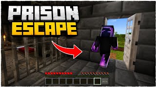 I Escaped The Smallest Prison In Minecraft! 😳 (MCPE) screenshot 4